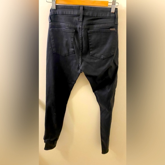 Fidelity Stretchy Black Zipper Jeans/Pants - Picture 3 of 7